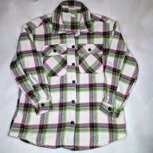 Ultra Flirt Shacket Cozy Flannel Oversized